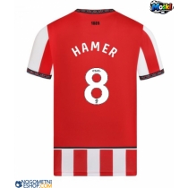 Moški Nogometni dresi Sheffield United Gustavo Hamer #8 Domači 2025-26 Kratek Rokav